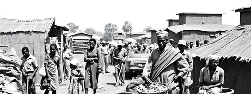 The Great Depression in Africa and Kenya