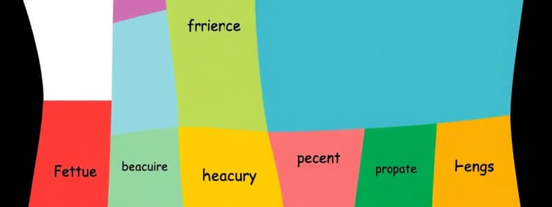 Vocabulaire Français - Mots et Catégories