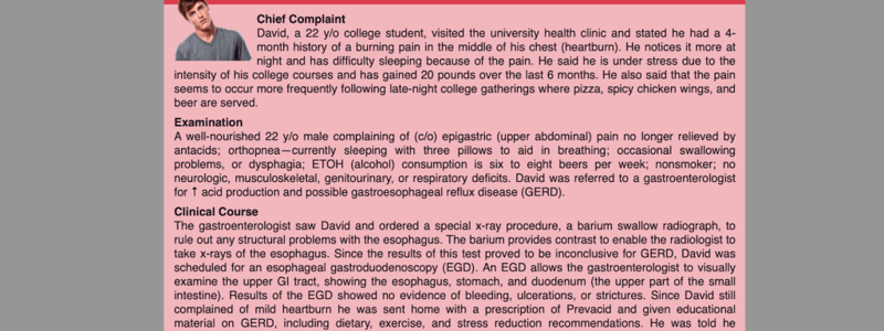 Chapter 1 David's Case Study Practice Exercise