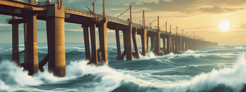 Energy from Ocean: Tidal Power