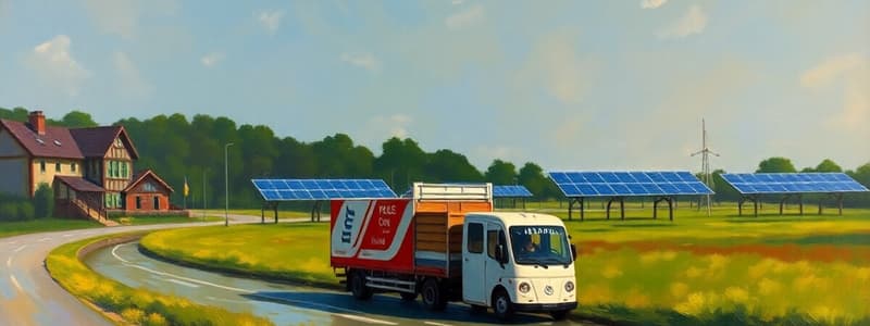 Sustainability Initiatives in Logistics