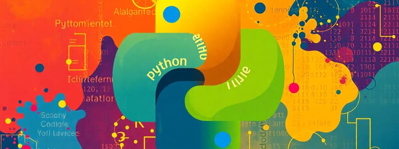 Introduction to Python Programming