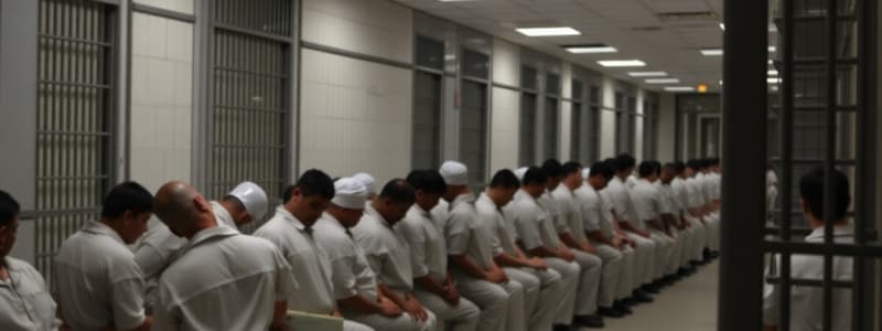 Special Populations in Correctional Facilities