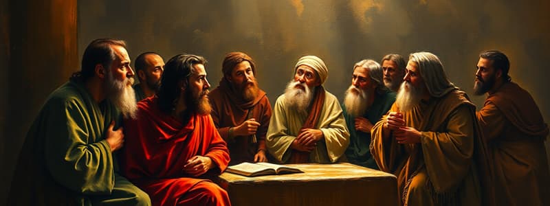 Jesus and the Pharisees in the Bible