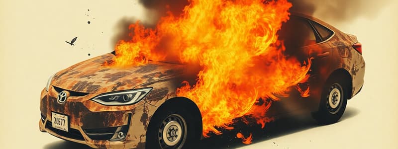 Battery and Electric Vehicle Fires