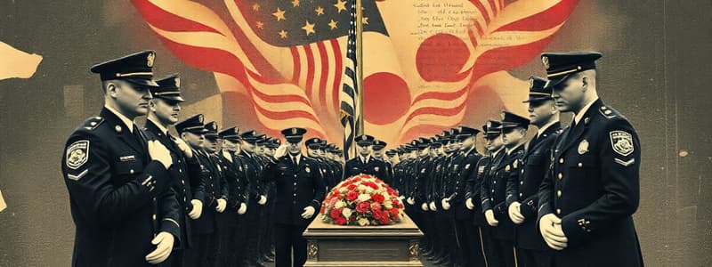 Police Funerals Policy Overview