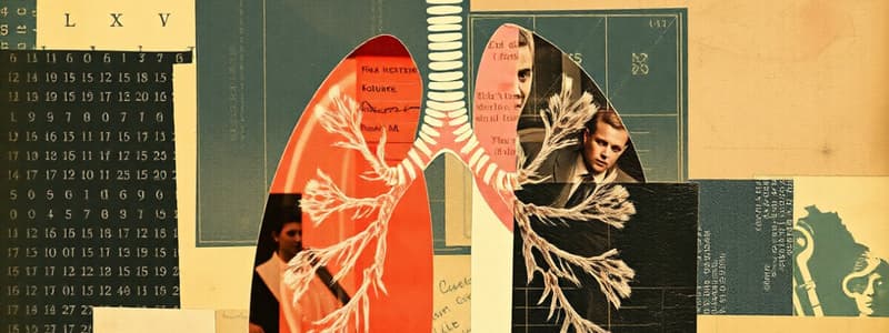 Pulmonary Volumes and Capacities Quiz