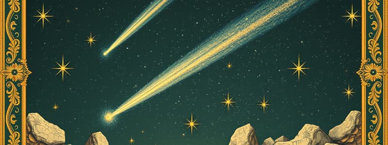 Meteoroids, Meteors and Meteorites Quiz