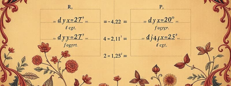 Quadratic Equations: Standard Form, Coefficients