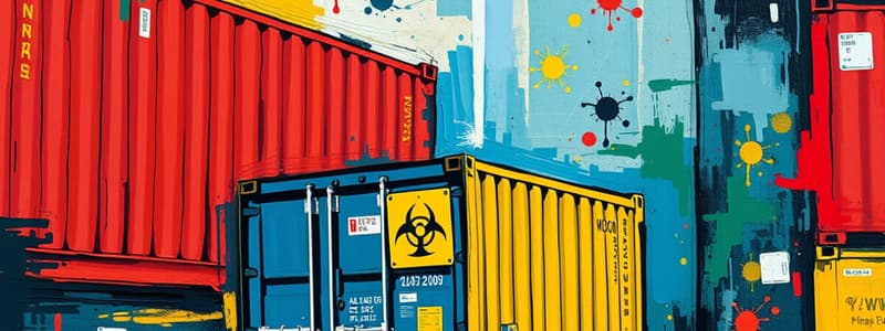 Hazardous Materials Container Types