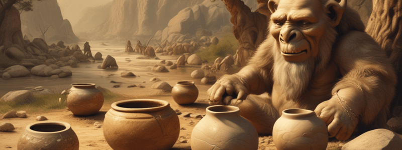 Stone Age Innovations and Pottery History