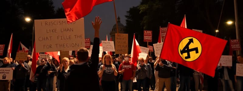 Kampf gegen Rechtsextremismus