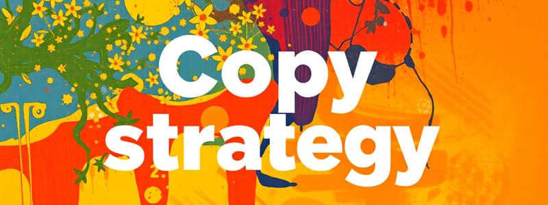 Copy Strategy en Publicidad