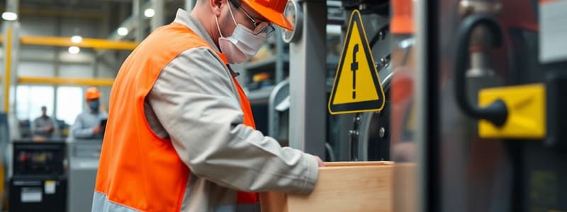 Machine Safeguarding and Manual Handling Safety