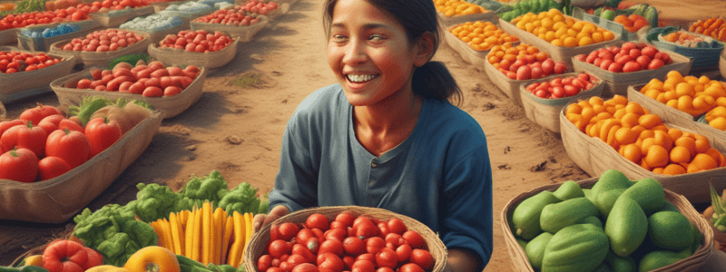 Global Food Security: Understanding Food Scarcity, Hunger, and Malnutrition Quiz