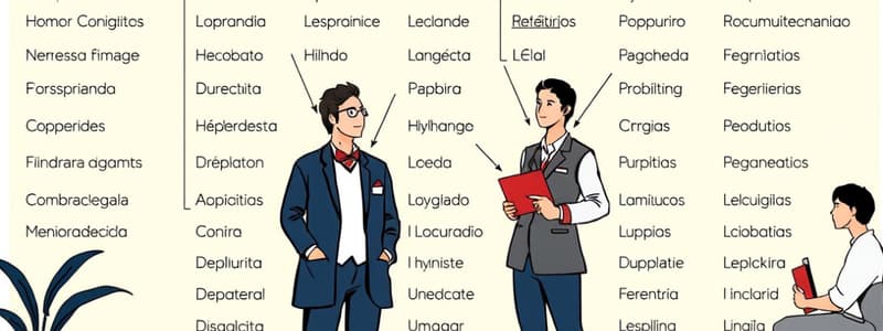 Professions in Spanish