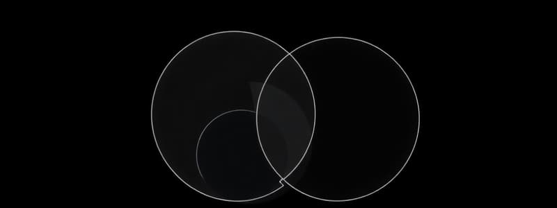 Set Theory Concepts and Venn Diagrams