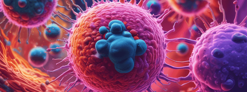 Lymphocyte Specialization and Immunity Types