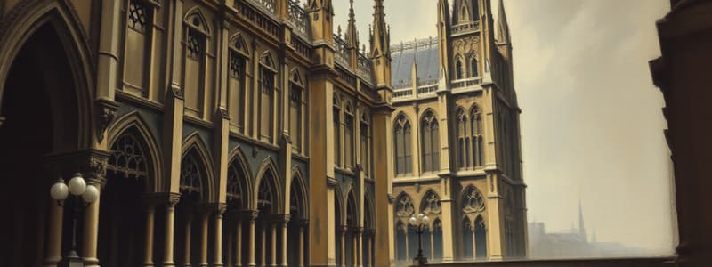 Gothic Architecture and Structural Stability