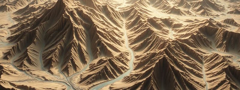 Relief Modelling and Digital Elevation Models