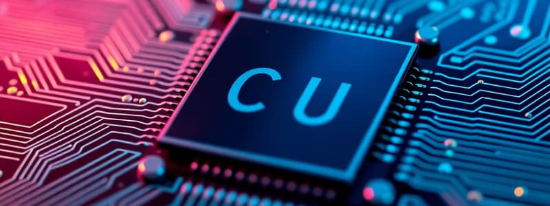 AS Level Computer Science: CPU and Data Structures