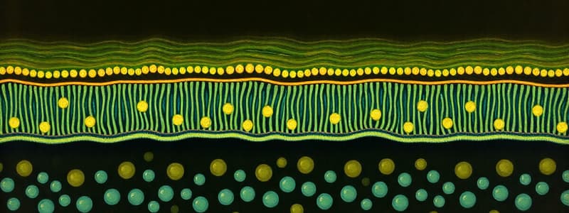 Cell Membrane Structure and Function