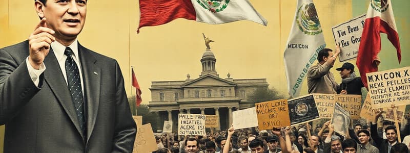 Political Developments in Mexico (1970-1976)