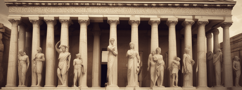 Ancient Greek Legacy in Western Society