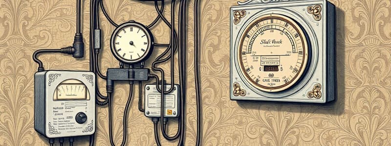 CLASS 8 PHYSICS : Household Electricity