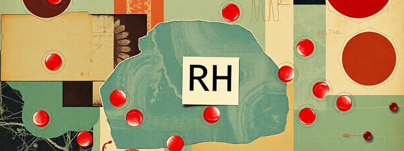 Rh Blood Group System Overview