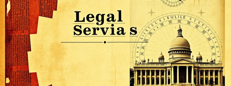 Legal Services Authorities Act 1987 Quiz