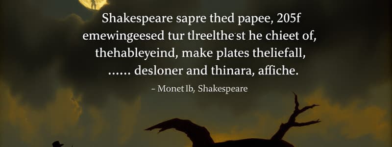 Famous Quotes from Macbeth