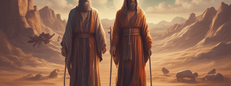 Biblical Figures: Abraham and Jesus