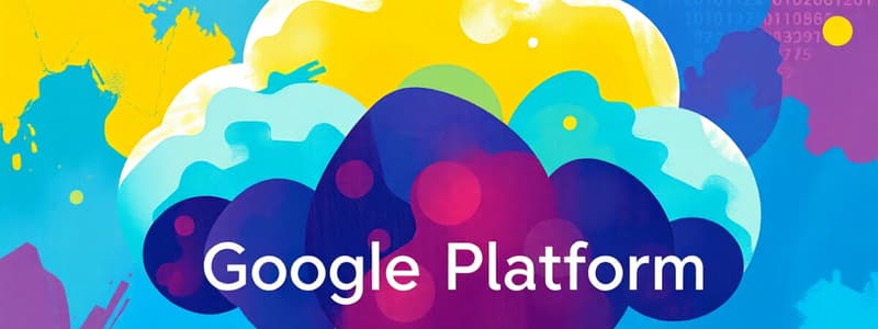 10 Google Cloud Platform (GCP)