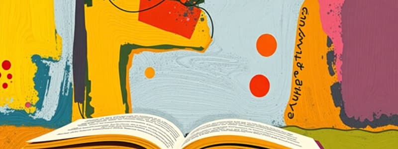 Literary Techniques and Storytelling