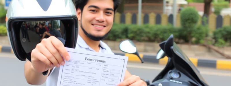 Motorcycle & Scooter Learner's Permit Guide