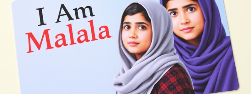 I Am Malala Chapter 16 Flashcards