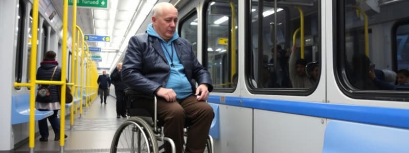 Law for Disabled Persons Mobility