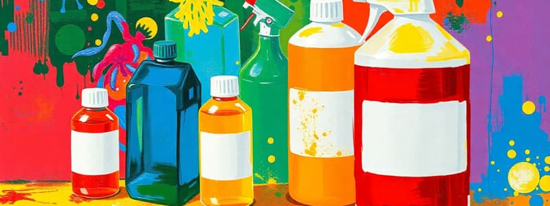 Disinfectants and EPA Standards