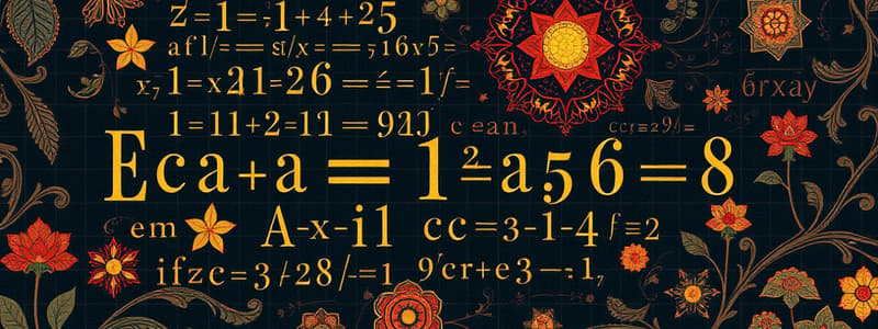 Pre-Algebra Unit 3 - Algebraic Expressions