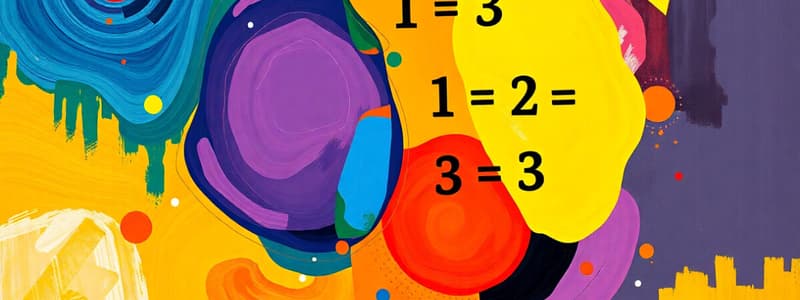 Memory in Early Math Education