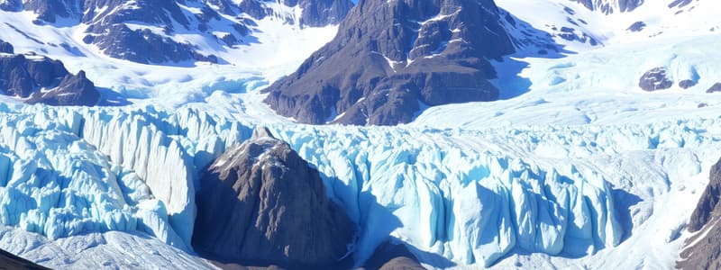 Valley and Continental Glaciers