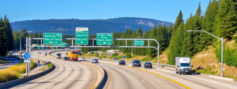 D7 Washington State Route Quiz