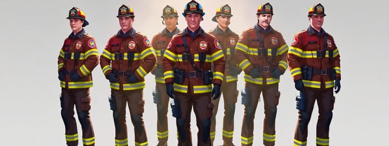 BCFD Uniform Regulations Quiz