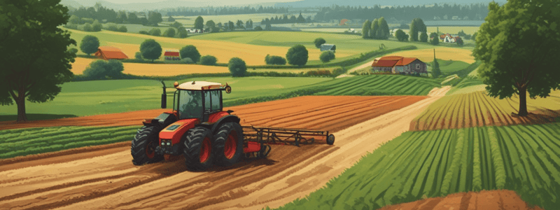 Farm Types: Small Farm and Plantation Farming