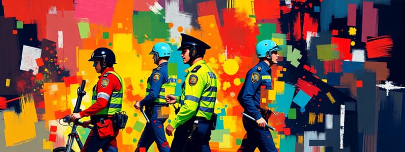 The Evolution of Policing and Professionalization