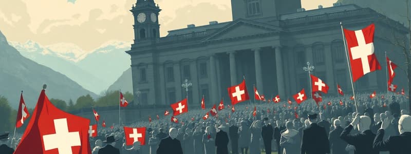 Politische Bewegungen in der Schweiz der 1930er Jahre