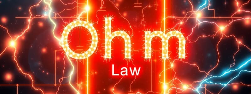 Electric Circuits and Ohm's Law