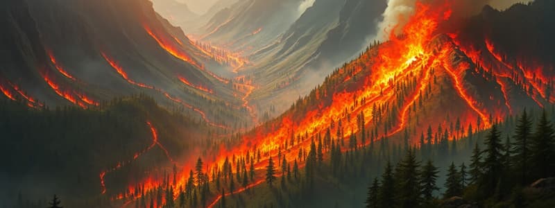 TEMA 6. INCENDIOS FORESTALES I