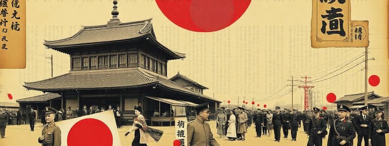 L'empire du Grand Japon (1912-1926)